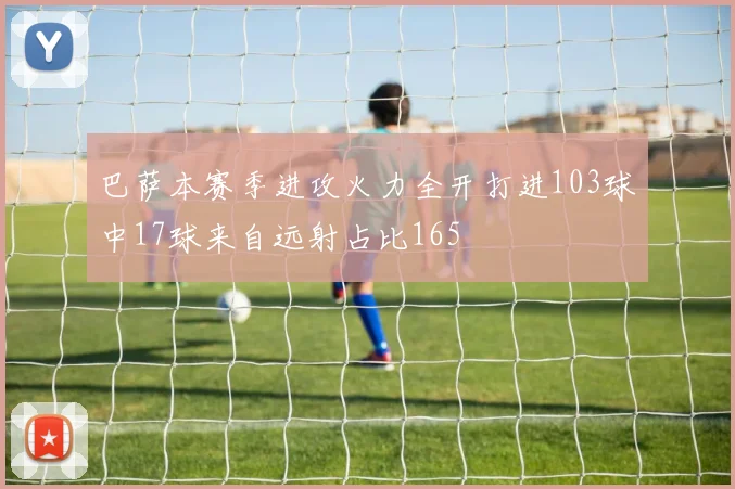 巴萨本赛季进攻火力全开打进103球中17球来自远射占比165